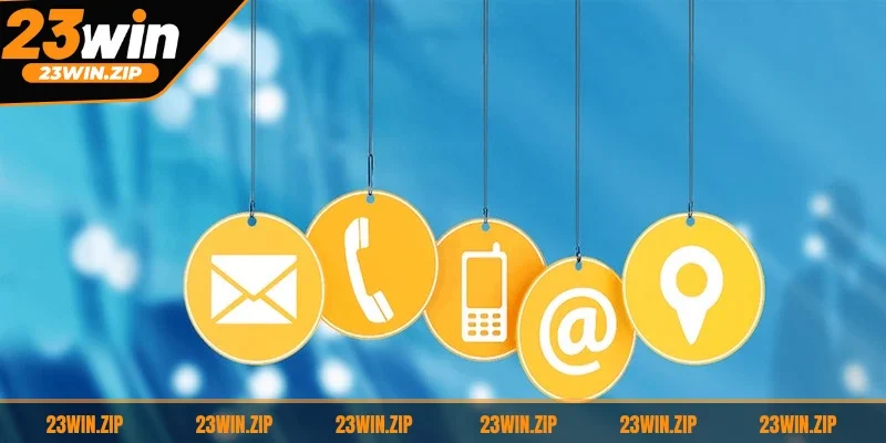 Liên hệ 23WIN rất nhanh chóng, không tốn thời gian chờ đợi của người chơi