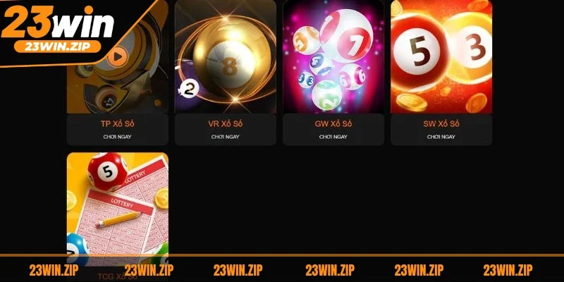 Hướng dẫn các bước tham gia chơi xổ số 23WIN 